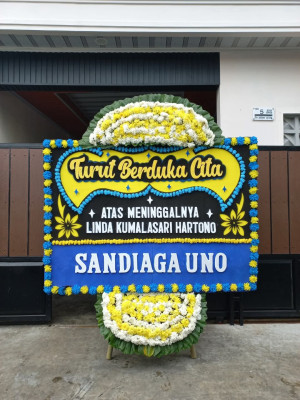Papan Bunga Duka di Tlogosari Kulon